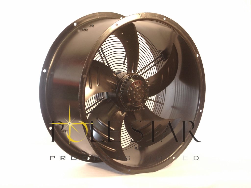 16 inch Duct Fan 1 phase 4 pole Cased Axial Kitchen Extraction Ducting UK PLUG!! 